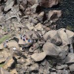 Sempre dal Clark Point Cutoff... Small lake at the base of Vernal Fall from Clark Point Cutoff Yosemite NP CA USA
