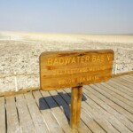 Siamo nel punto più basso del Nord America… Badwater is the lowest point in North America Death Valley National Park California USA