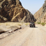 Ed è un’altra la cosa che mi sorprende... Driving alone inside Titus Canyon in Death Valley National Park California