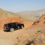 Siamo pronti alla discesa From Red Pass looking west Titus Canyon Road Death Valley National Park California