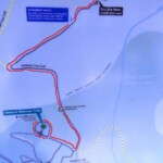 Il percorso General Sherman Tree Trail Map Sequoia NP California USA