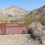 Siamo arrivati alla città fantasma... Leadfield Ghost Town on Titus Canyon Road in Death Valley National Park California