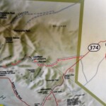 Il percorso dettagliato della Titus Canyon Road… Titus Canyon Road Map in Death Valley National Park California