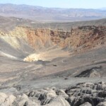 Ubehebe Crater View of Ubehebe Crater Death Valley National Park California USA