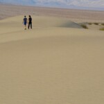 Non sono le dune più impressionanti della Death Valley... Into the heart of Mesquite Flat Sand Dunes Hike Death Valley National Park California USA