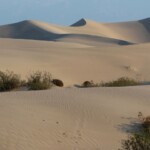 Eccole... View of Mesquite Flat Dunes Death Valley National Park California USA