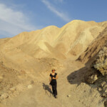 I primi passi... First steps of Badlands Loop Death Valley National Park California USA