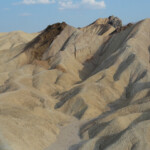 Il panorama è magnifico Great panorama from the Badlands Loop Death Valley National Park California USA