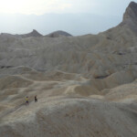 In cresta Into the heart of the Badlands Death Valley National Park California USA