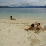 E’ a German Island che pranziamo Beach at German Island, Port Barton Bay, Palawan, Philippines