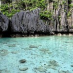 L’acqua ha colori magnifici… Near Small Lagoon in Miniloc Island, Palawan Island, Philippines