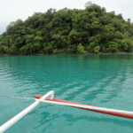 Dopo una prima sosta per lo snorkeling… Near Turtle Spot in Port Barton Bay, Palawan, Philippines