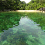 Entering Napla Bay, Caramoan Peninsula, Camarines Sur, Bicol Region, Philippines