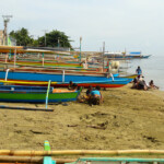 Fishing Boats at Paniman Beach, Caramoan Peninsula, Camarines Sur, Bicol Region, Philippines
