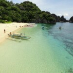 Great Beach at Matukad Island, Caramoan Peninsula, Camarines Sur, Bicol Region, Philippines