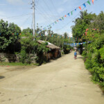 Main Street of Paniman Caramoan Peninsula Philippines