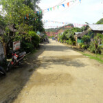 Side Street of Paniman, Caramoan Peninsula, Camarines Sur, Bicol Region, Philippines