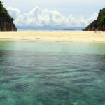 The Beach in Lahos Island, Caramoan Peninsula, Camarines Sur, Bicol Region, Philippines