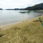View of Paniman Beach, Caramoan Peninsula, Camarines Sur, Bicol Region, Philippines