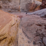 Between the Second and the Third Slot inside Little Wild Horse Canyon Canyon in the San Rafael Swell in Utah United States of America