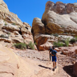 Entrance of the Second Slot Section of Little Wild Horse Canyon in the San Rafael Swell Utah USA