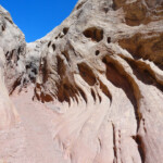 Going Down the Upper Canyon of Little Wild Horse in the San Rafael Swell Utah United States of America