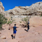 Little Wild Horse Canyon between the First and the Second Slot Sections
