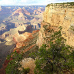 Ci avviciniamo a Hopi Point Rim Trail between Mohave Point and Hopi Point Grand Canyon National Park