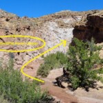 Start of Little Wild Horse Canyon in the San Rafael Swell Utah USA