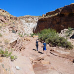 Start of Little Wild Horse Canyon in the San Rafael Swell Utah United States of America