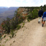 Si parte! First Steps on the Rim Trail from The Abyss to Mohave Point Grand Canyon National Park