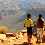Grand Canyon National Park, South Kaibab Trail to Cedar Ridge, Arizona