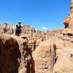 Top of Valley 2 in Goblin Valley State Park Utah USA