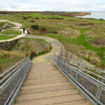 La Pointe du Hoc: i crateri sono ancora visibili… Bomb Craters, La Pointe du Hoc in Normandy, France