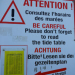 Controlla gli orari delle maree… High Tide Danger, Etretat, Normandie, France