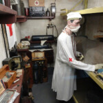 Ouistreham: Le Grand Bunker | Musée du Mur de l'Atlantique Medical Room, Musee Le Grand Bunker, Ouistreham, Normandy, France