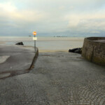 Le strade di Arromanches Road End, Arromanches, Normandy, France
