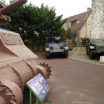 Ouistreham: carri armati e mezzi corazzati, Le Grand Bunker | Musée du Mur de l'Atlantique Tanks, Musee Le Grand Bunker, Ouistreham near Sword Beach, Normandy