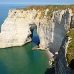 Étretat, Arco di Manneporte The Manneporte, Etretat, Normandie, France