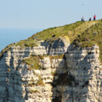 Étretat, Falaise d’Amont The Top of Falaise Amont, Etretat, Normandie, France